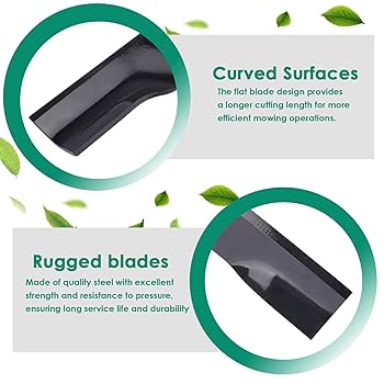 ABU4500c　770400 Amazon.com : 797696 & 601124 Mower Blade Replacement for